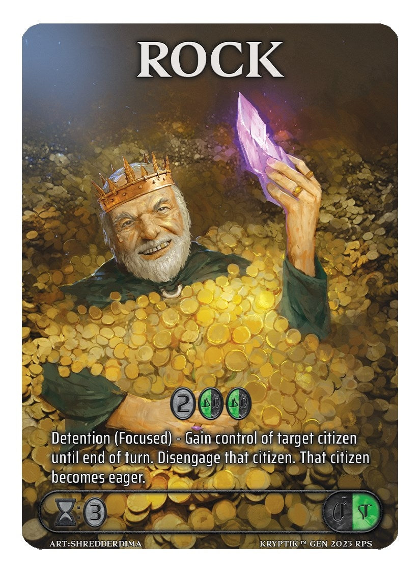 Rock (Detention) (149) - Kryptik TCG Single