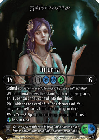 Juturna (Wave 2 Prize Support Cards) (57) - Kryptik TCG Single
