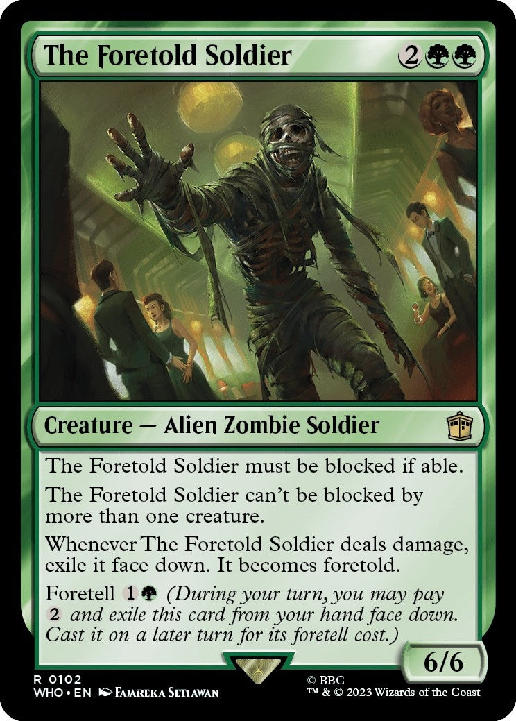 The Foretold Soldier (102) [WHO] - MTG Single