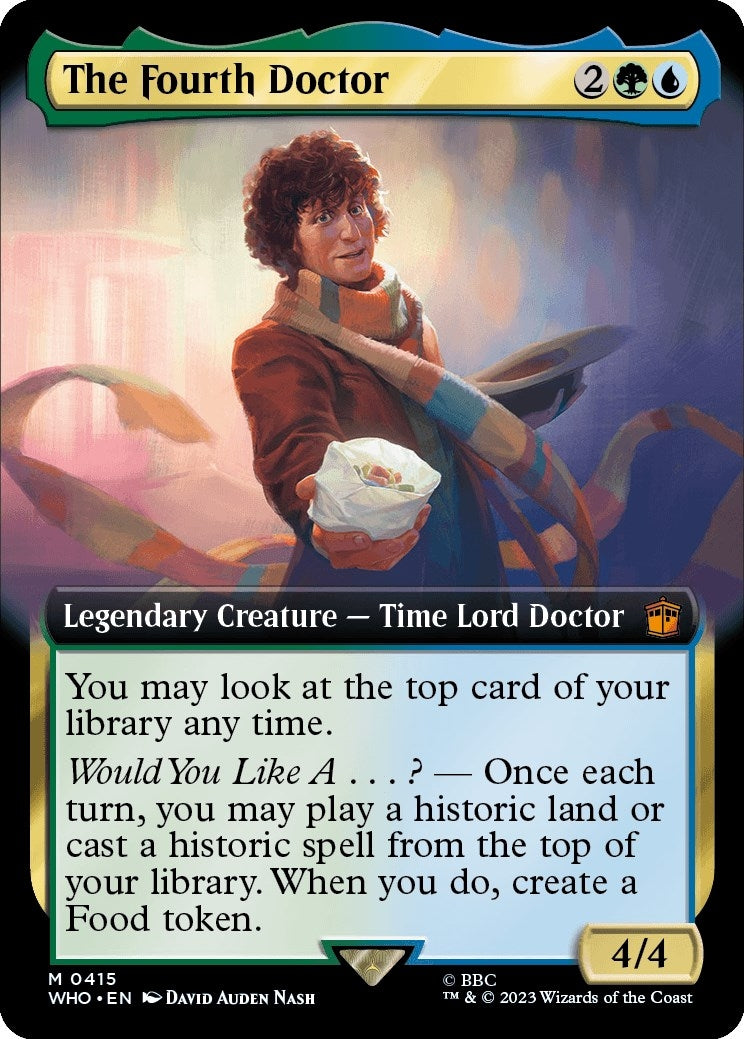 The Fourth Doctor (Extended Art) (415) [WHO] - MTG Single
