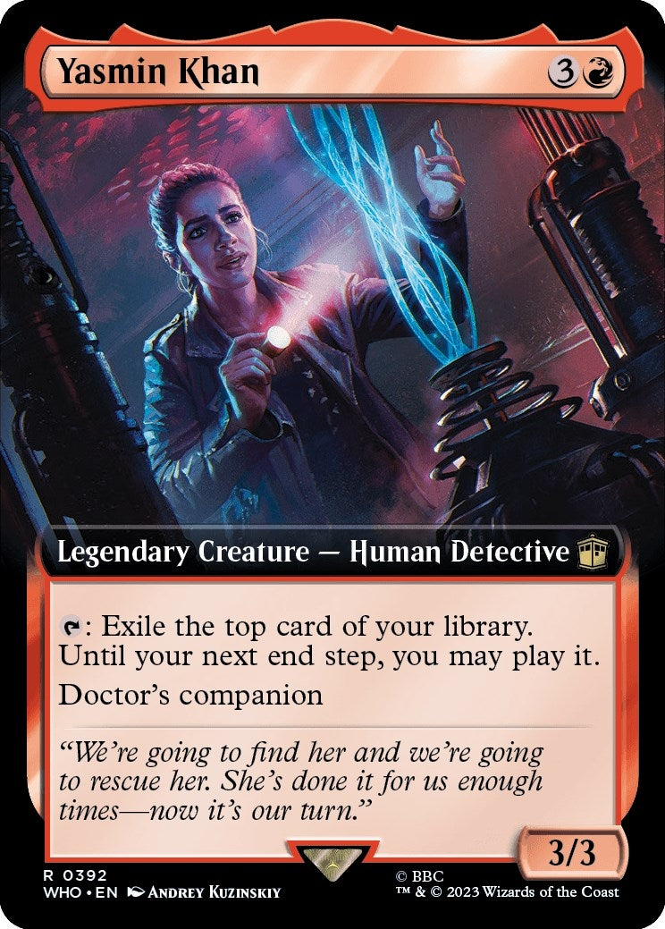 Yasmin Khan (Extended Art) (392) [WHO] - MTG Single