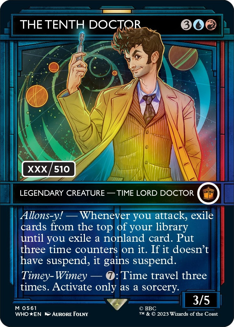 The Tenth Doctor (Serial Numbered) (561) [WHO] - MTG Single