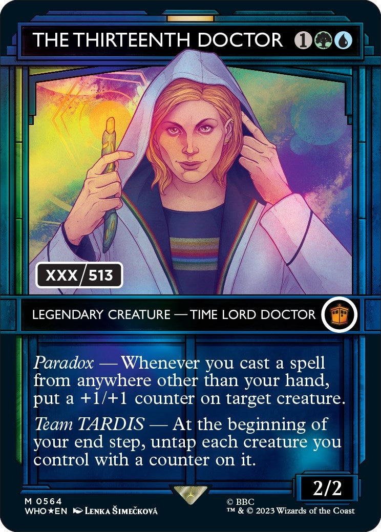 The Thirteenth Doctor (Serial Numbered) (564) [WHO] - MTG Single