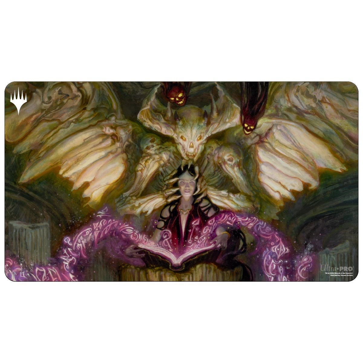 Commander Masters Demonic Tutor Standard Gaming Playmat for Magic: The Gathering - Playmats Sealed