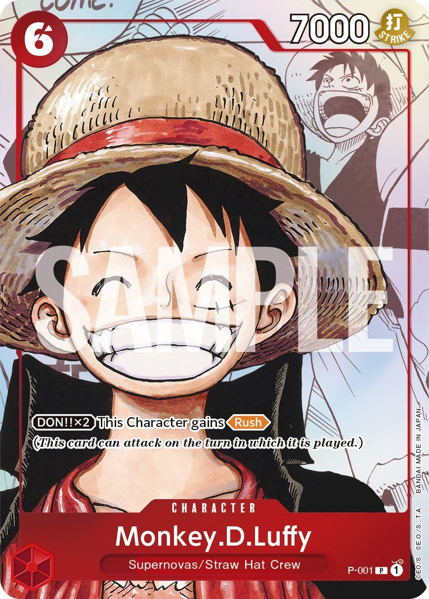 Monkey.D.Luffy (Alternate Art) (1) (OP-PR) - One Piece Card Game Single