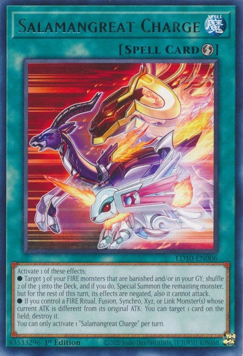 Salamangreat Charge (10006) (LD10) - YuGiOh Single