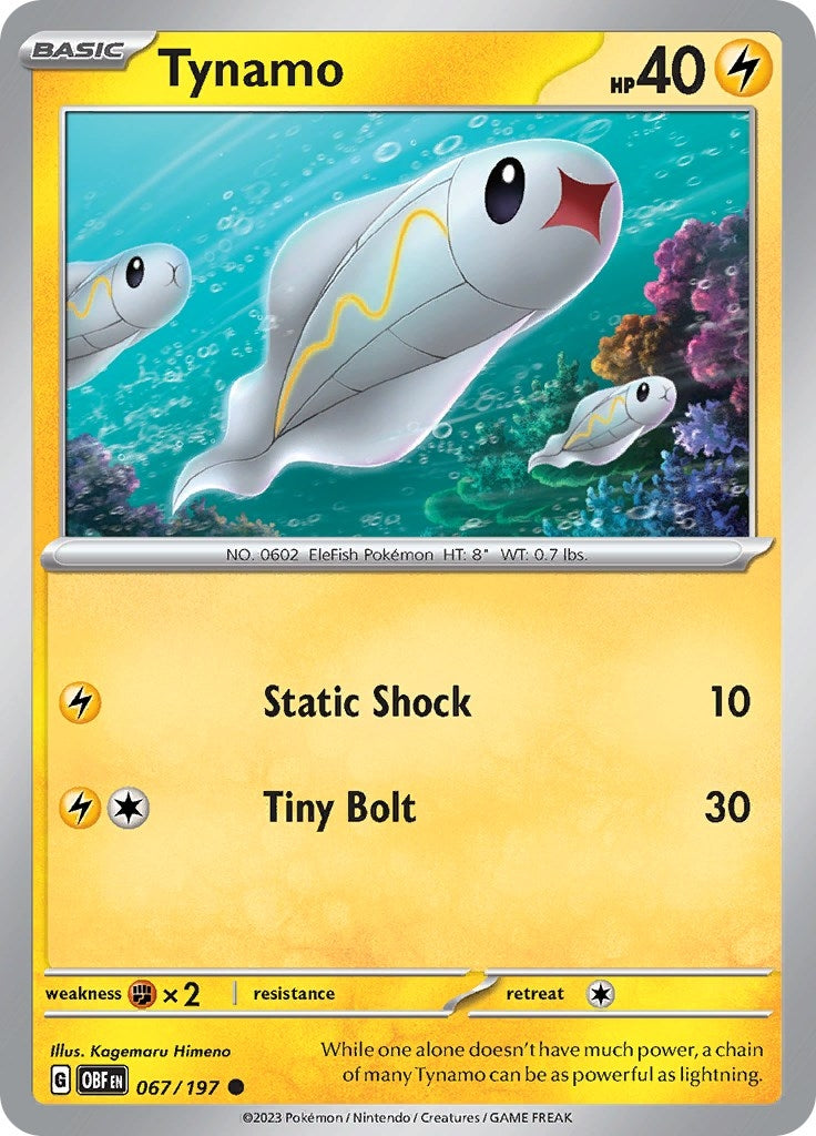 Tynamo (067/197) (SV03: Obsidian Flames)