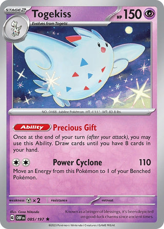Togekiss (085/197) (SV03: Obsidian Flames)