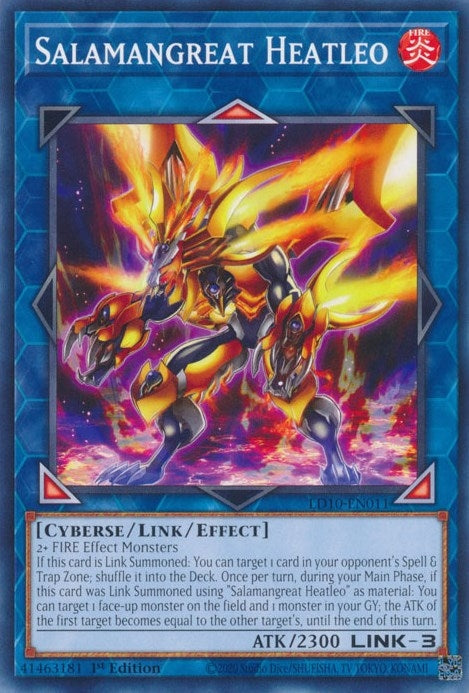 Salamangreat Heatleo (10011) (LD10) - YuGiOh Single