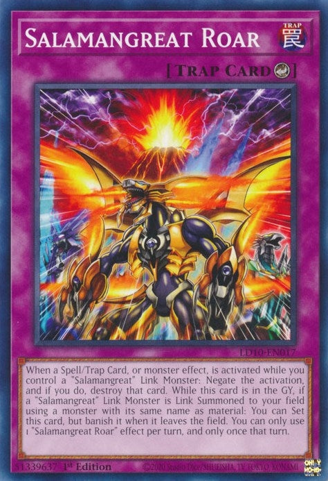 Salamangreat Roar (10017) (LD10) - YuGiOh Single