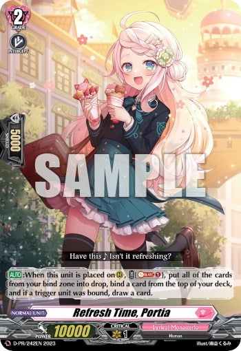 Refresh Time Portia (242) [D-PR] - Cardfight Vanguard Single