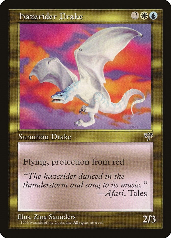 Hazerider Drake [MIR] - MTG Single