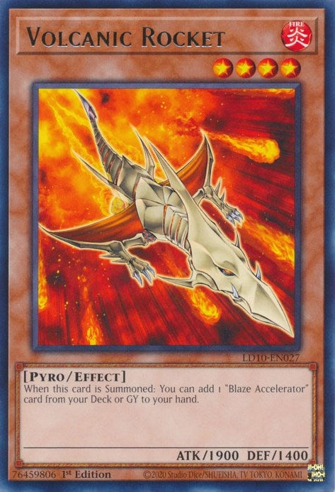 Volcanic Rocket (10027) (LD10) - YuGiOh Single