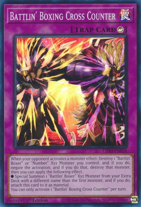 Battlin’ Boxing Cross Counter (10038) (LD10) - YuGiOh Single