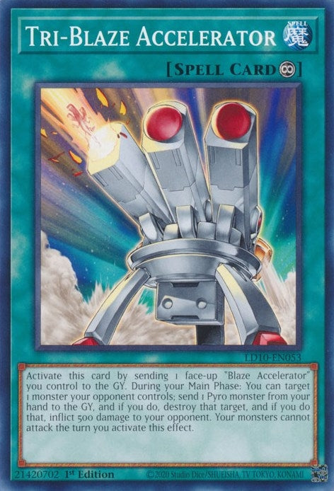 Tri-Blaze Accelerator (10053) (LD10) - YuGiOh Single