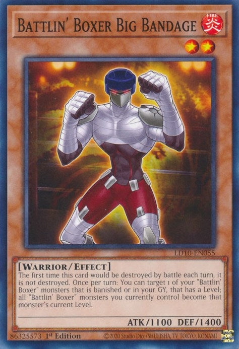 Battlin’ Boxer Big Bandage (10055) (LD10) - YuGiOh Single