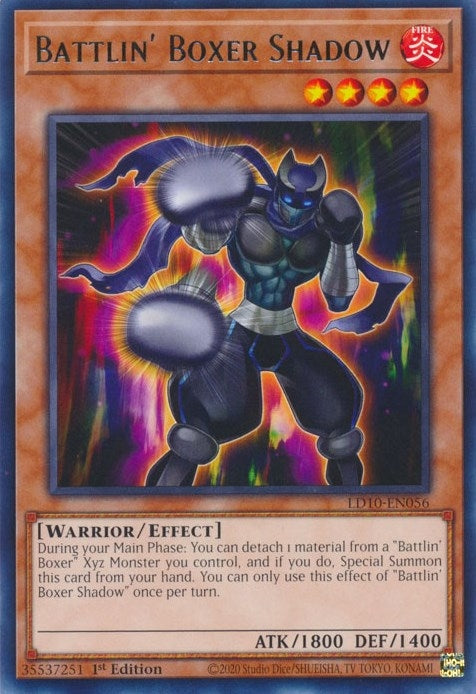 Battlin’ Boxer Shadow (10056) (LD10) - YuGiOh Single