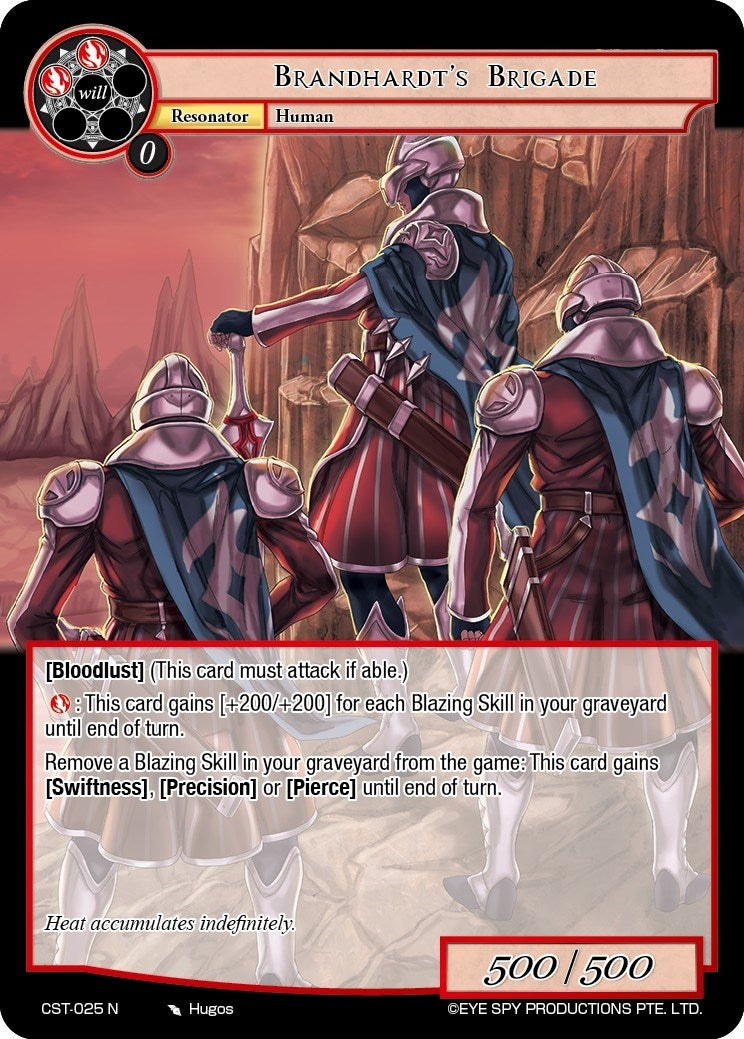Brandhardt’s Brigade (25) [CST] - Force of Will Single