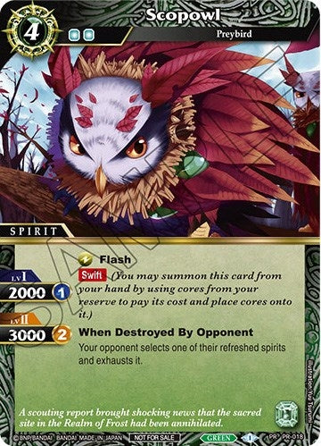 Scopowl (18) [BSSP] - Battle Spirits Saga Single