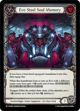 Evo Steel Soul Memory (26) [EVO] - Flesh and Blood TCG Single