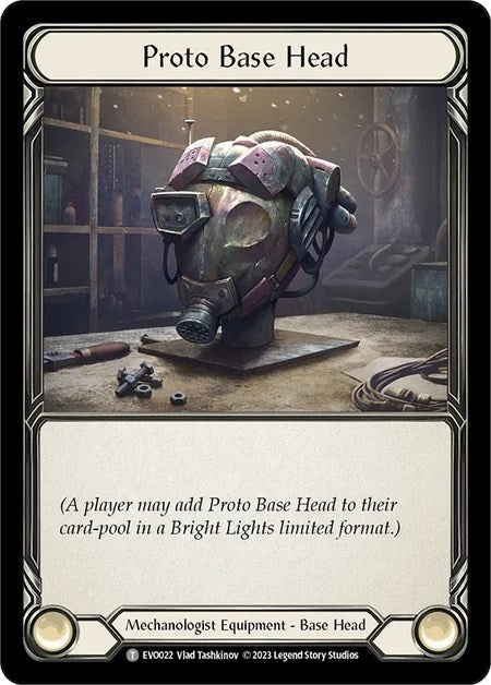 Proto Base Head (0) [EVO] - Flesh and Blood TCG Single