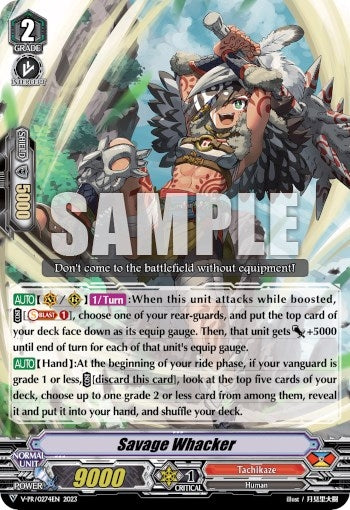 Savage Whacker (274) [VPR] - Cardfight Vanguard Single