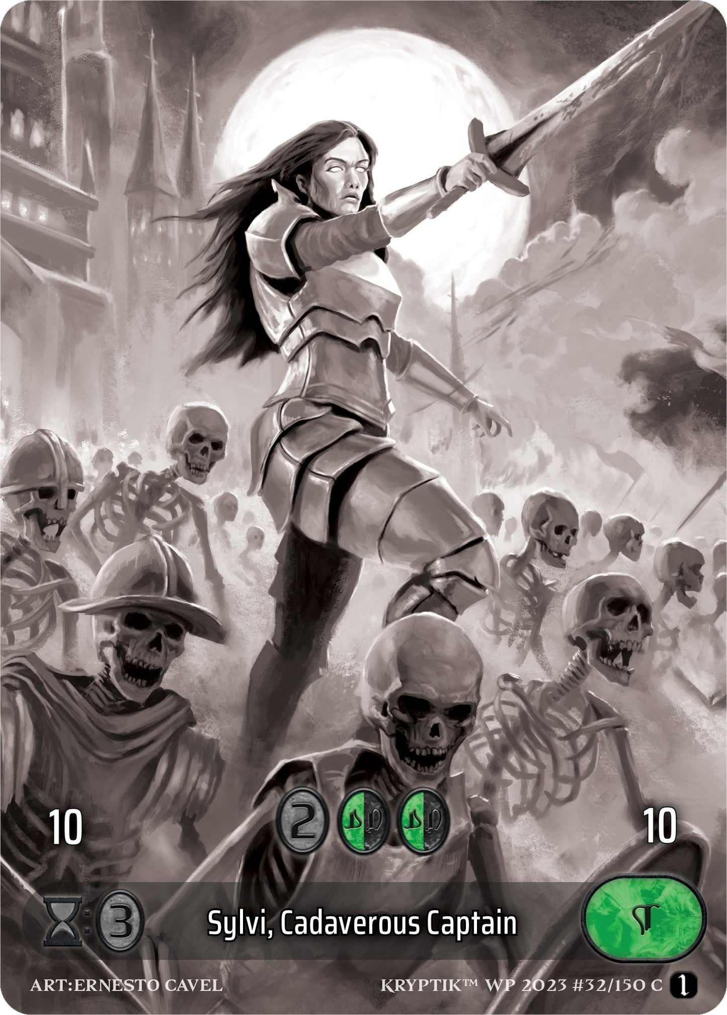 Sylvi Cadaverous Captain (Box Topper) (32) [KPTGC] - Kryptik TCG Single