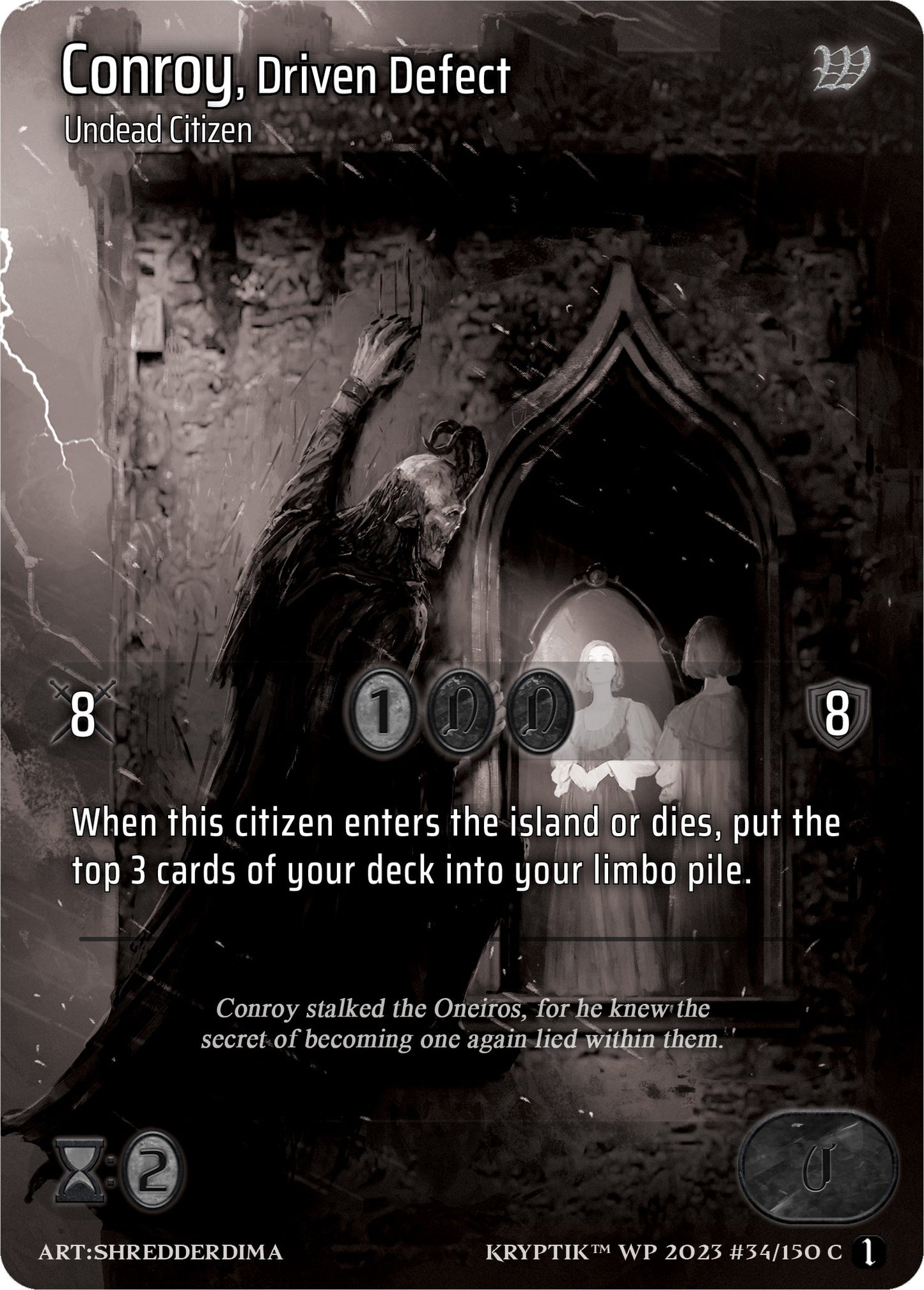 Conroy Driven Defect (34) [KPTGC] - Kryptik TCG Single