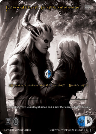 Forbidden Rendezvous (Gold Kryptik Language) (119) [KPTGC] - Kryptik TCG Single