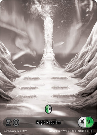 Frigid Requiem (Box Topper) (120) [KPTGC] - Kryptik TCG Single