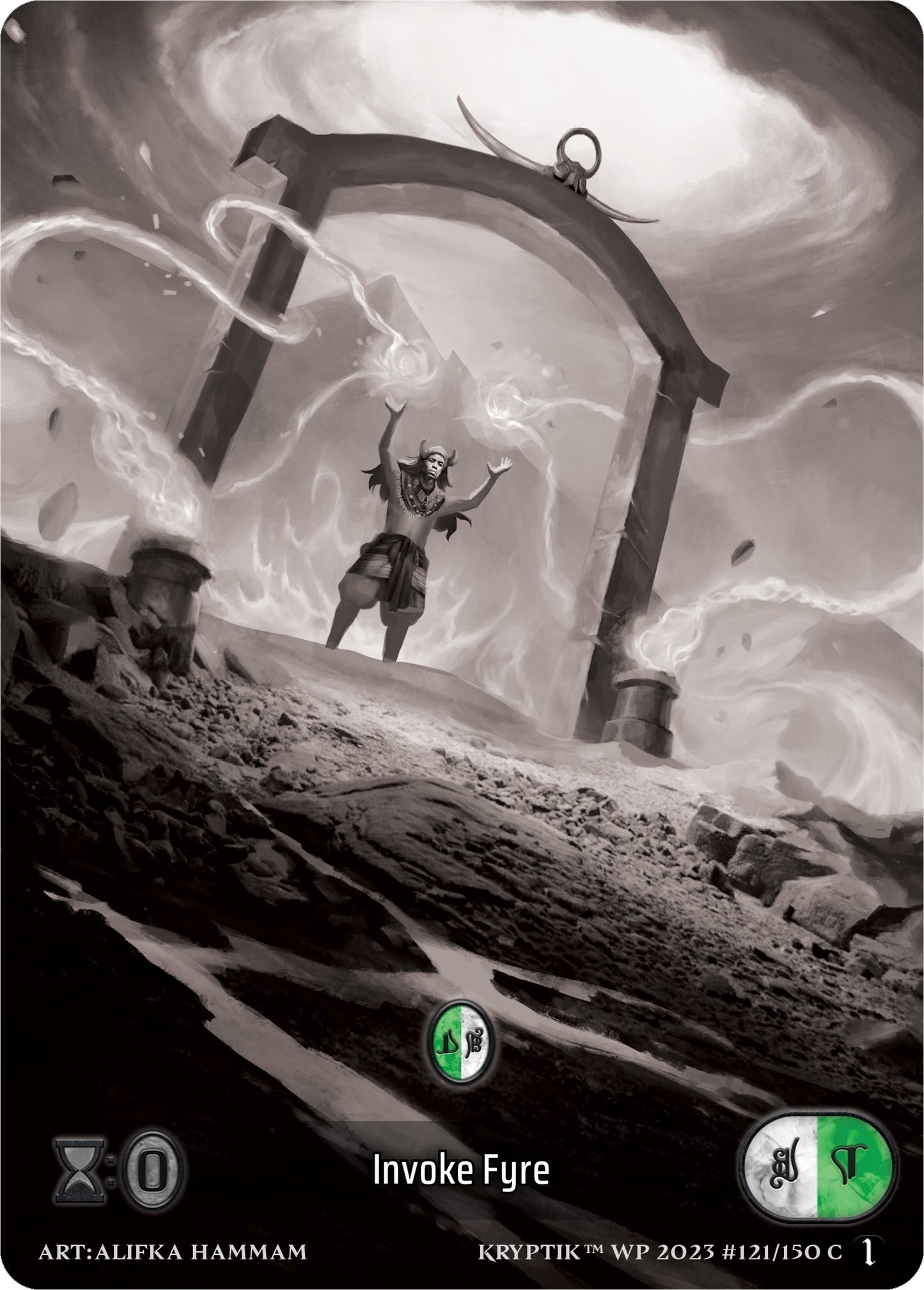 Invoke Fyre (Box Topper) (121) [KPTGC] - Kryptik TCG Single