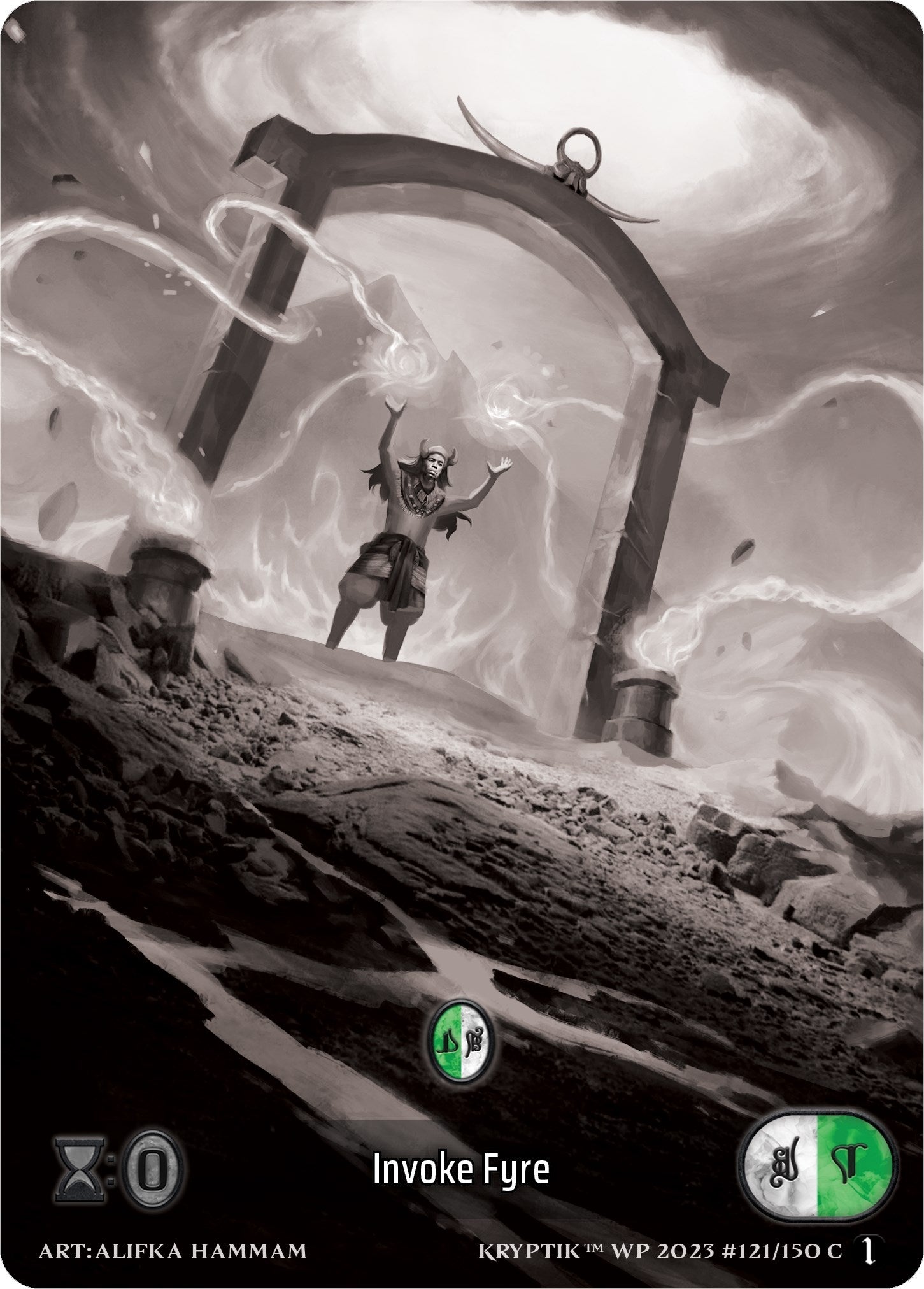 Invoke Fyre (Box Topper) (121) [KPTGC] - Kryptik TCG Single
