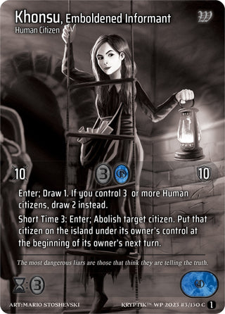 Khonsu Emboldened Informant (3) [KPTGC] - Kryptik TCG Single