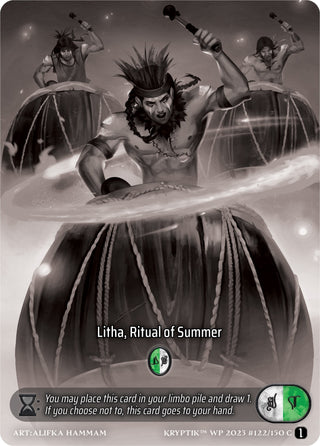 Litha Ritual of Summer (Box Topper) (122) [KPTGC] - Kryptik TCG Single