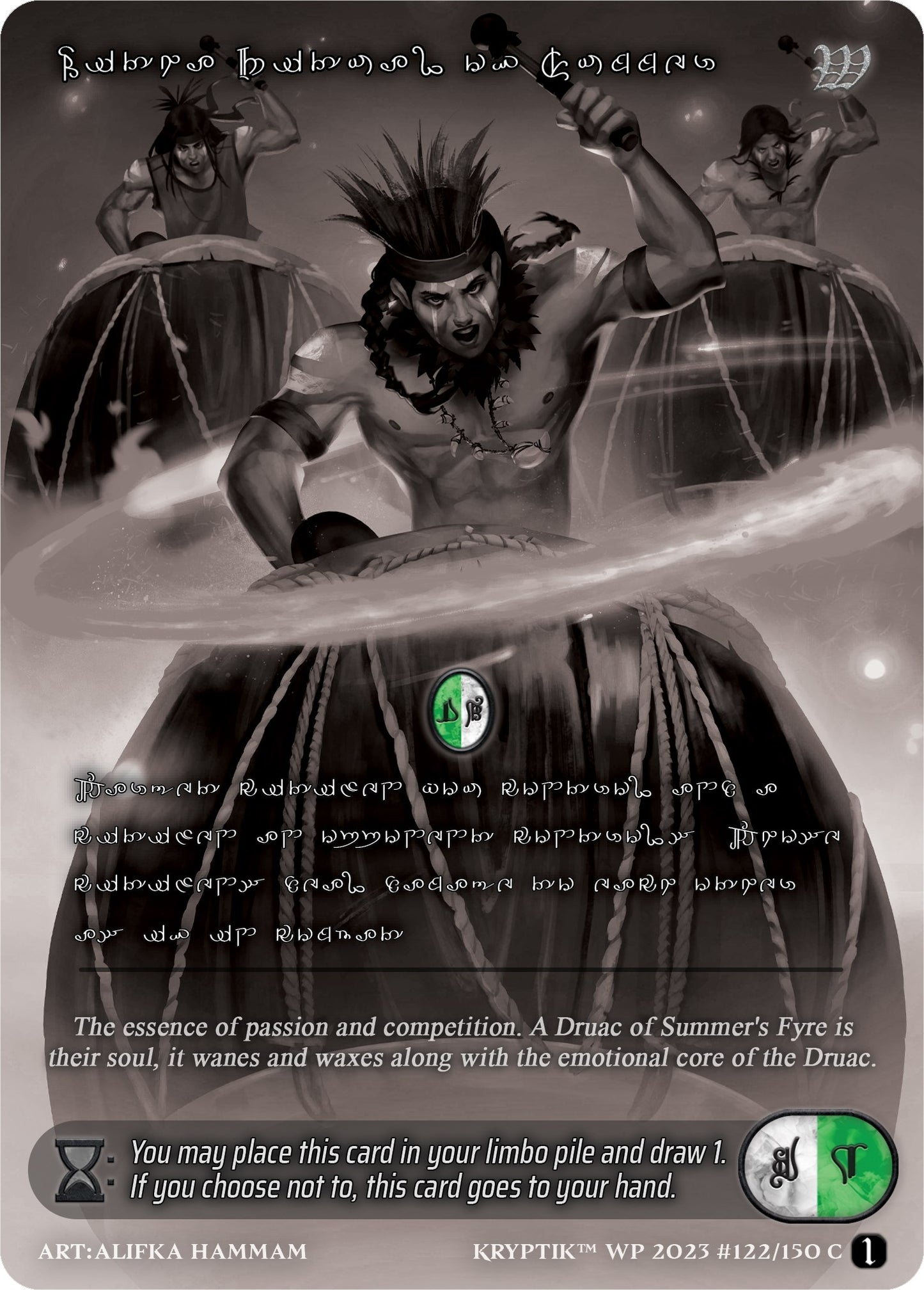 Litha Ritual of Summer (Silver Kryptik Language) (122) [KPTGC] - Kryptik TCG Single