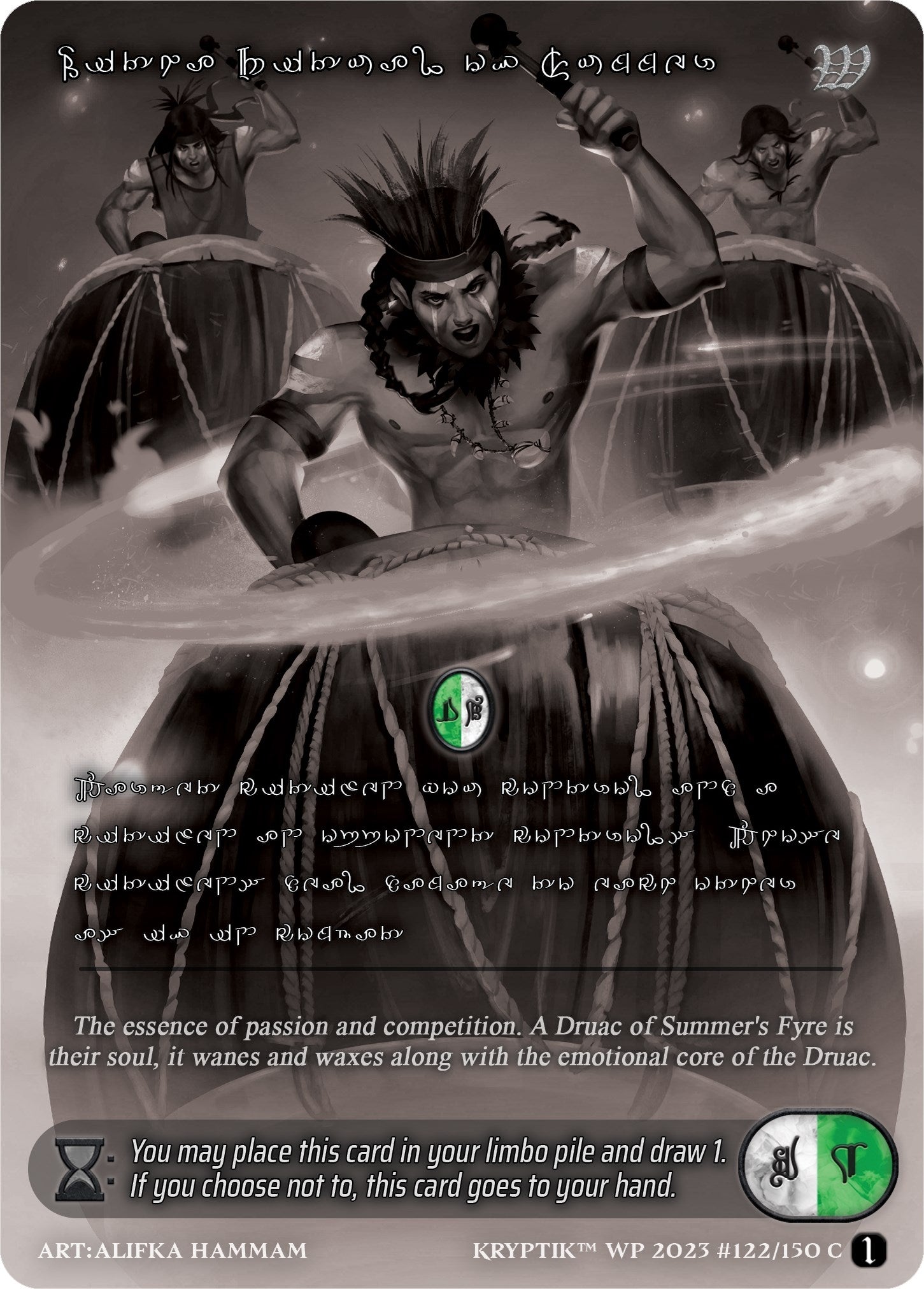 Litha Ritual of Summer (Silver Kryptik Language) (122) [KPTGC] - Kryptik TCG Single