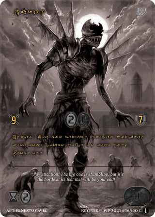 Juren (Gold Kryptik Language) (36) [KPTGC] - Kryptik TCG Single