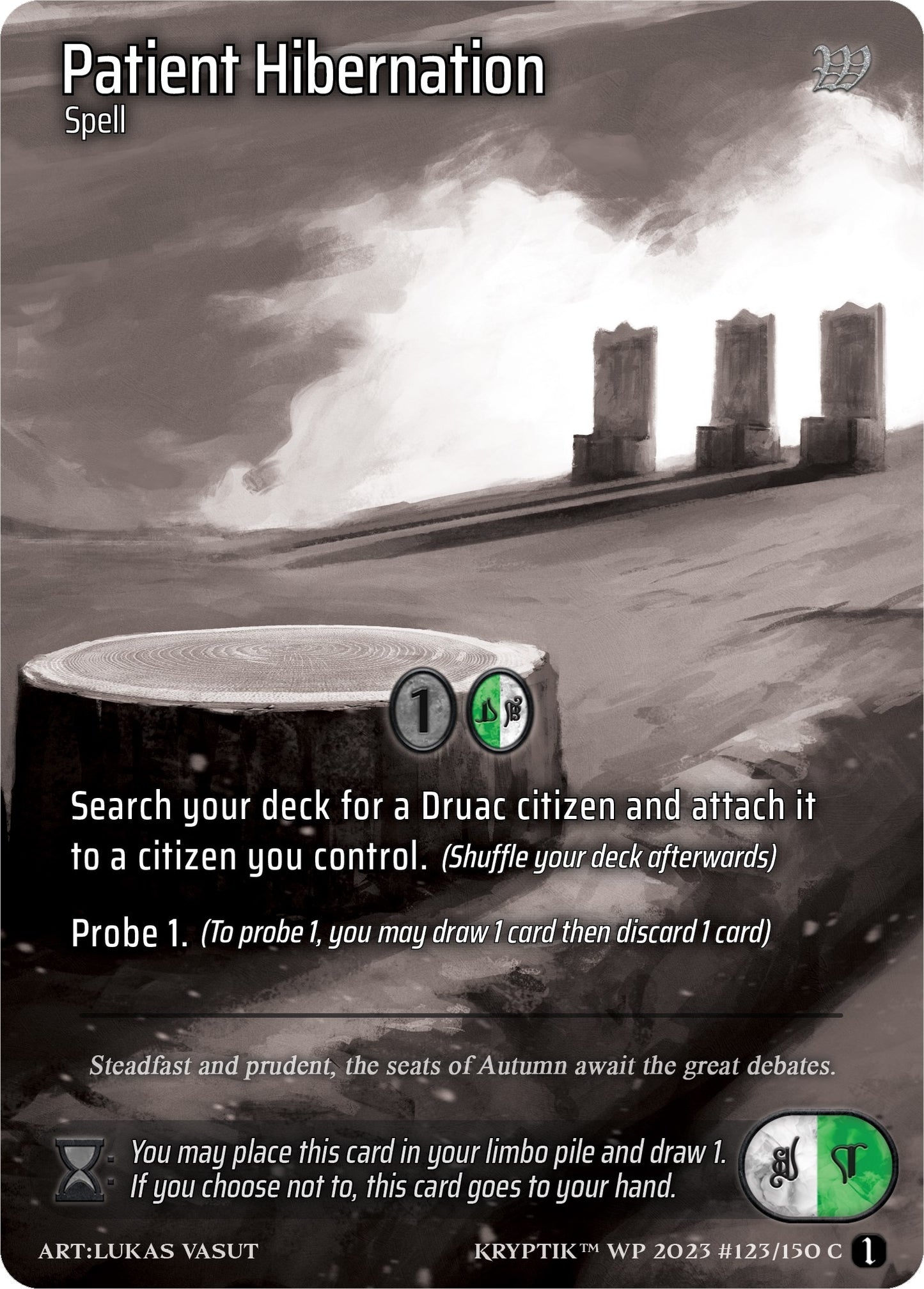 Patient Hibernation (123) [KPTGC] - Kryptik TCG Single