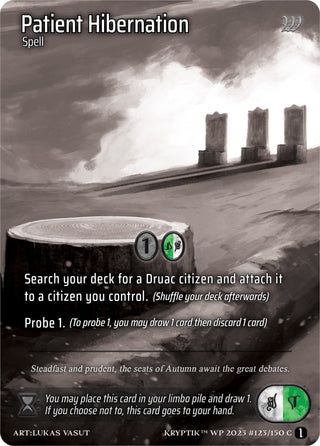 Patient Hibernation (123) [KPTGC] - Kryptik TCG Single