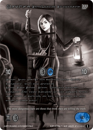 Khonsu Emboldened Informant (Silver Kryptik Language) (3) [KPTGC] - Kryptik TCG Single