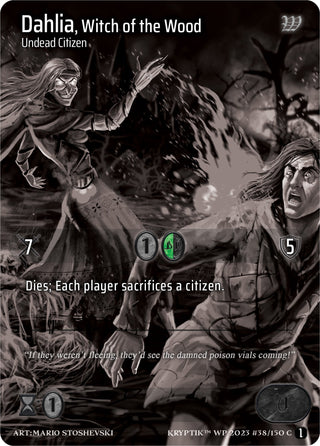 Dahlia Witch of the Wood (38) [KPTGC] - Kryptik TCG Single