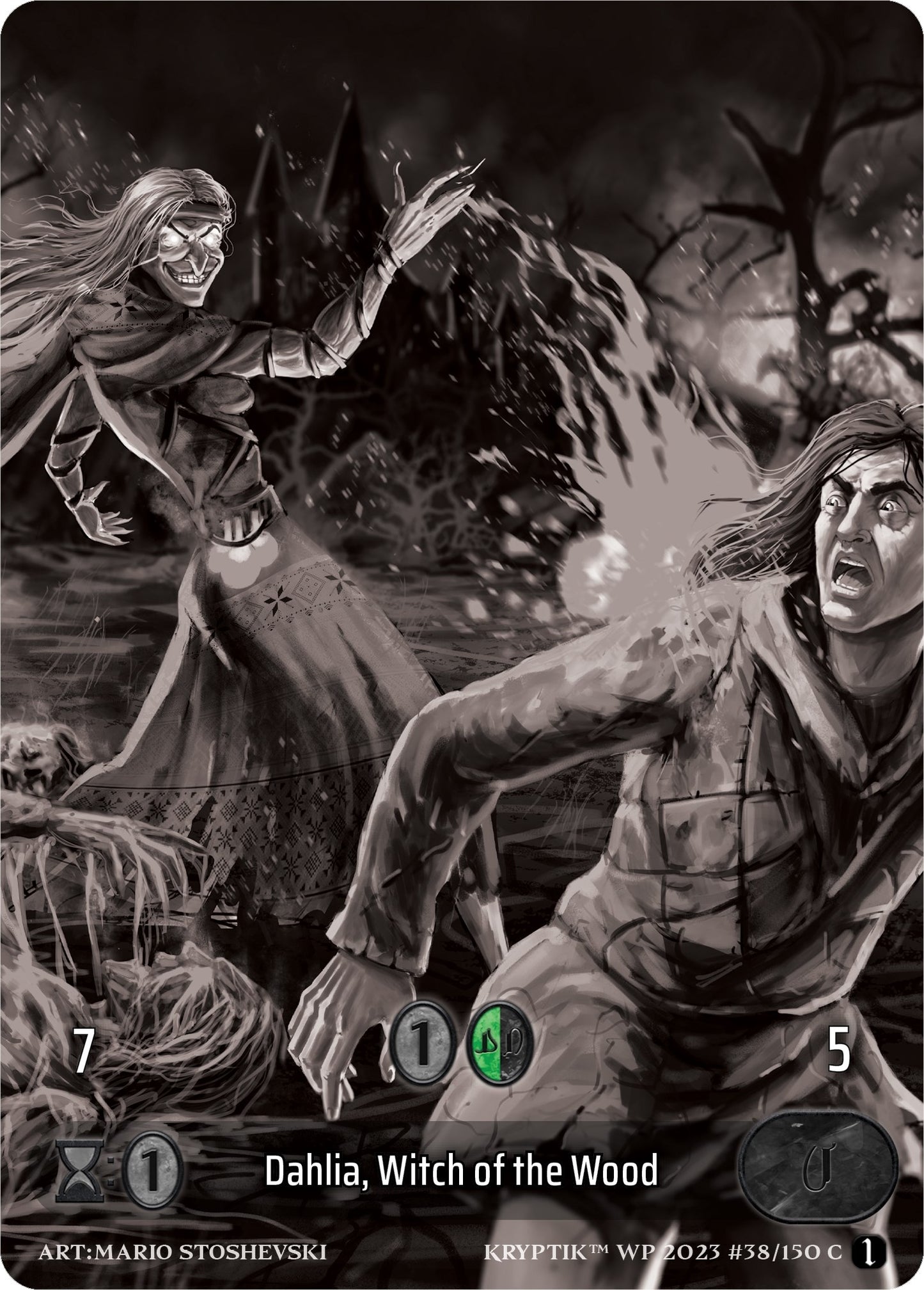 Dahlia Witch of the Wood (Box Topper) (38) [KPTGC] - Kryptik TCG Single