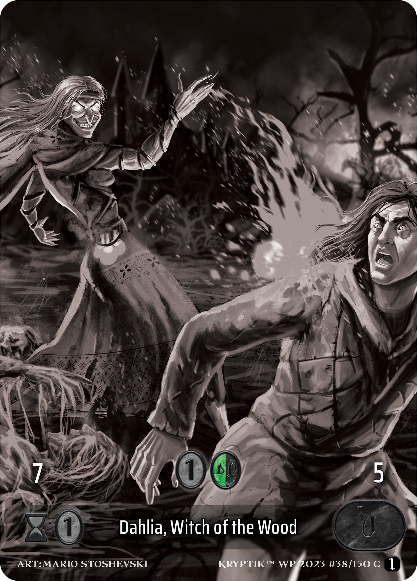 Dahlia Witch of the Wood (Box Topper) (38) [KPTGC] - Kryptik TCG Single