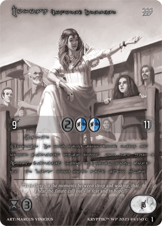 Mokosh Honored Dreamer (Silver Kryptik Language) (4) [KPTGC] - Kryptik TCG Single