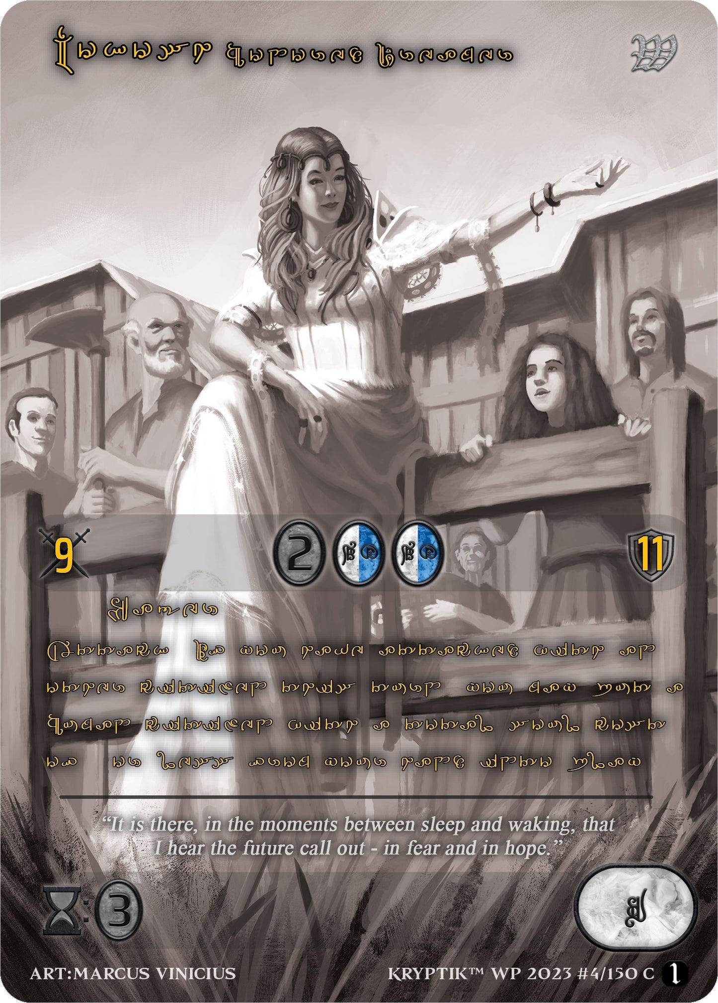 Mokosh Honored Dreamer (Gold Kryptik Language) (4) [KPTGC] - Kryptik TCG Single