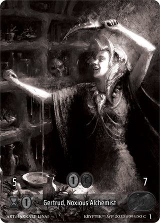 Gertrud Noxious Alchemist (Box Topper) (39) [KPTGC] - Kryptik TCG Single