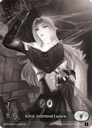 Astrid Unfettered Explorer (Box Topper) (6) [KPTGC] - Kryptik TCG Single