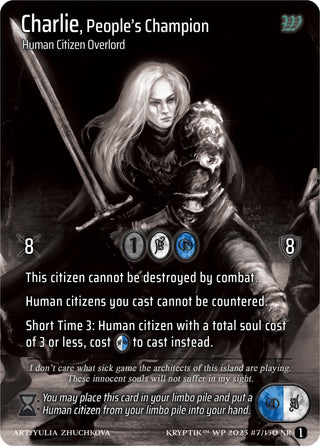 Charlie People’s Champion (7) [KPTGC] - Kryptik TCG Single