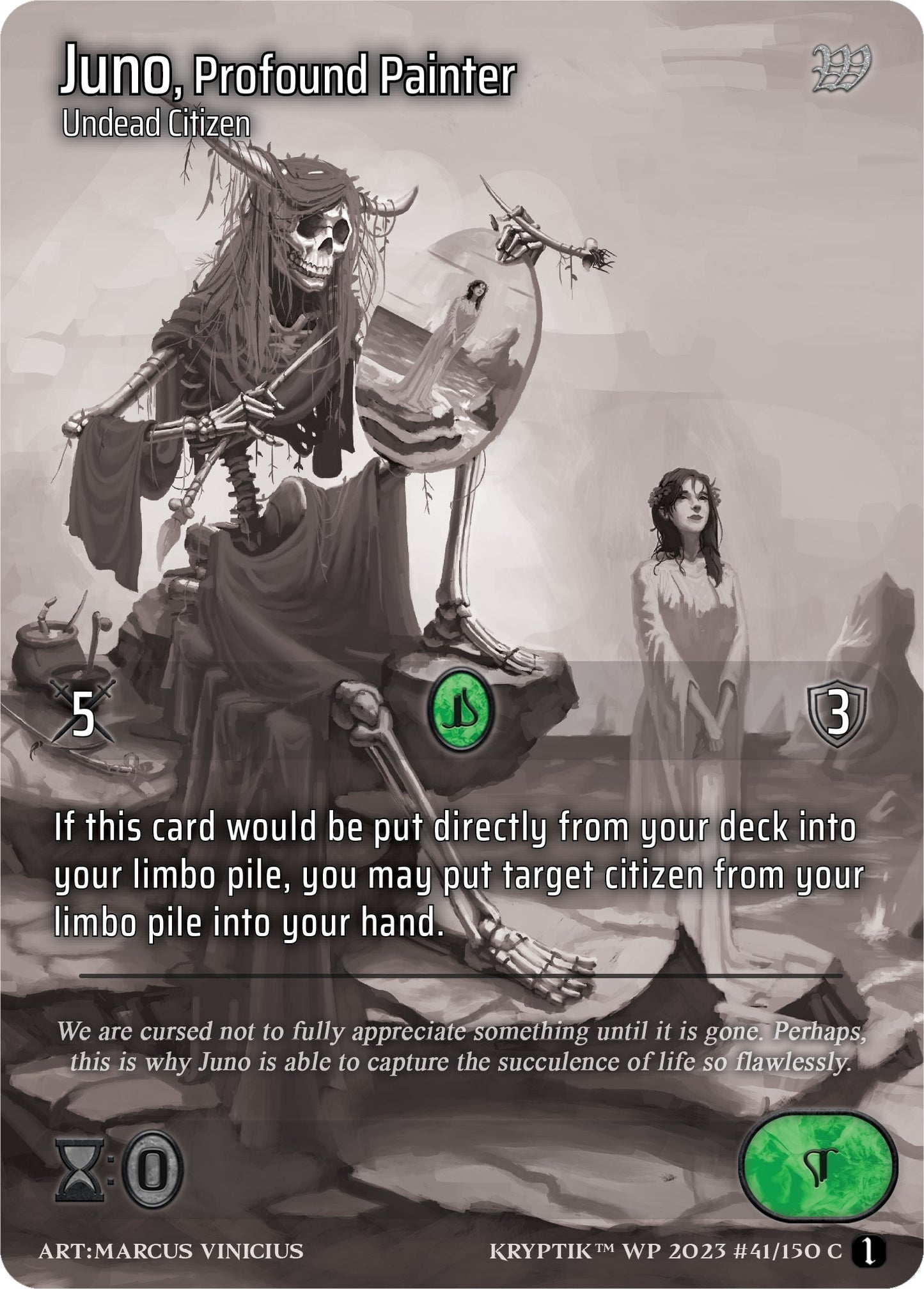 Juno Profound Painter (41) [KPTGC] - Kryptik TCG Single