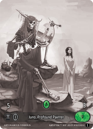 Juno Profound Painter (Box Topper) (41) [KPTGC] - Kryptik TCG Single